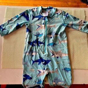 Carter’s toddler boy swim set 3T lake blue